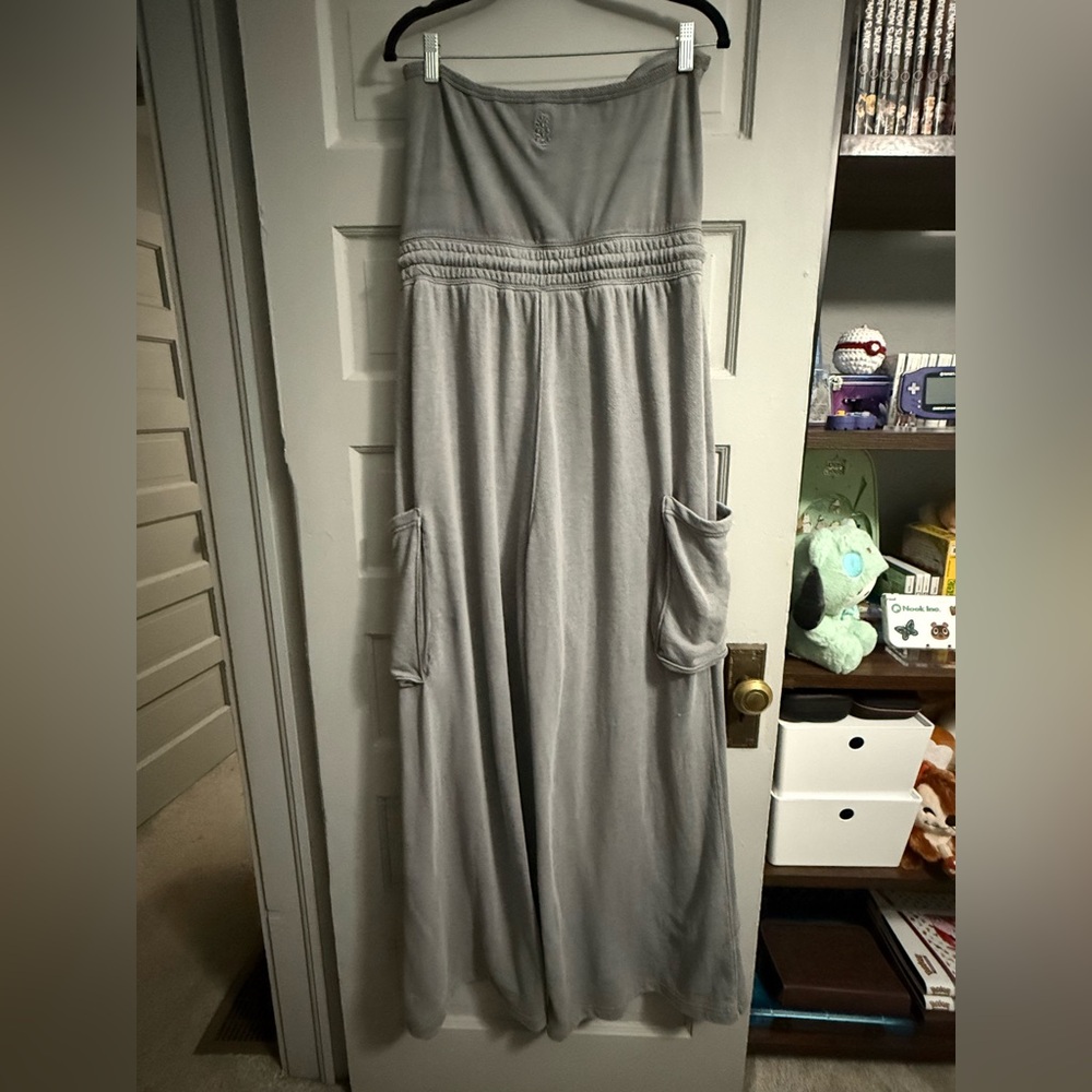 Free People  grand slam onesie - blue granite XL - Picture 12 of 12